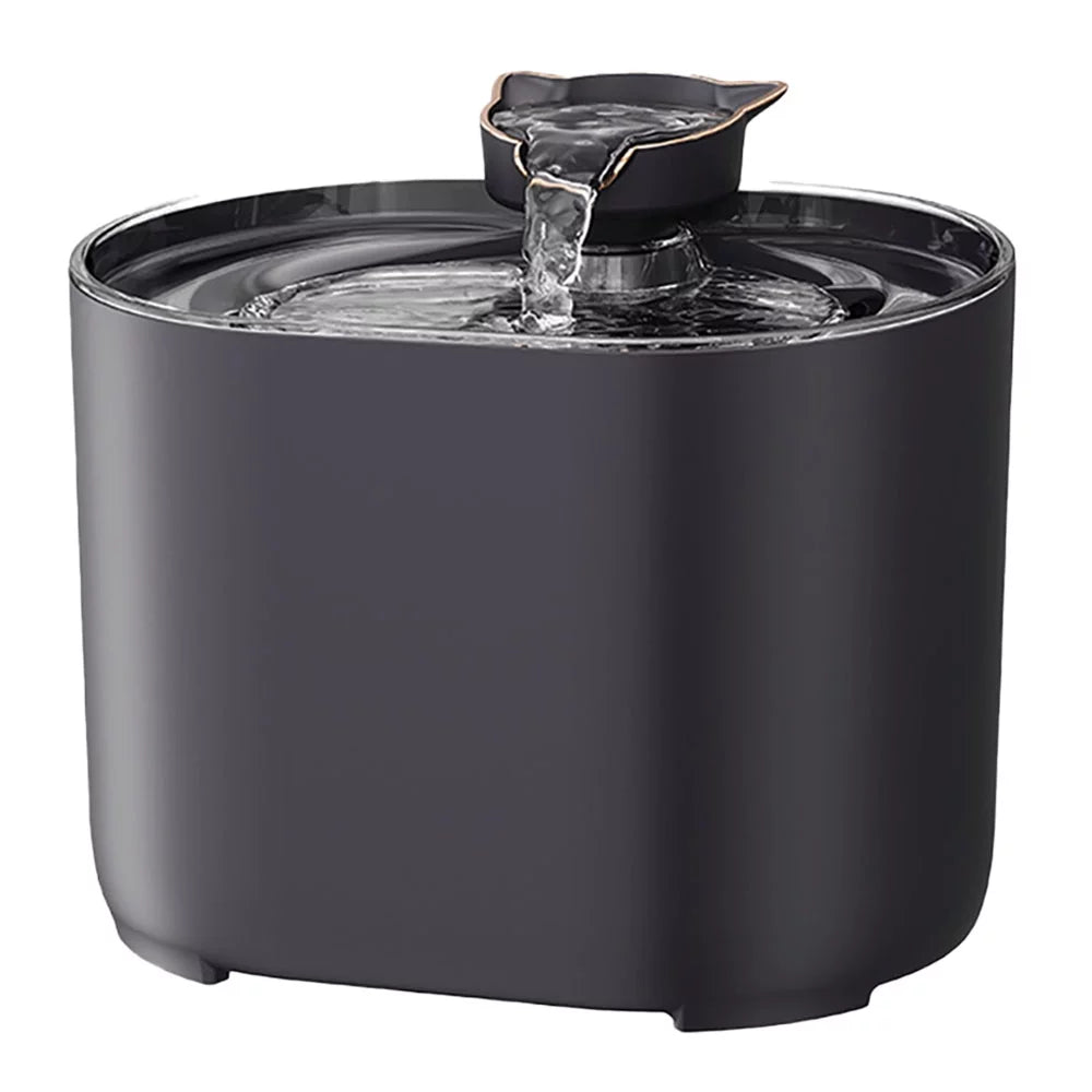 Cat Water Fountain, Pet Water Fountain Two Drinking Modes, Ultra-Quiet Pump, 2.2L/74Oz Capacity